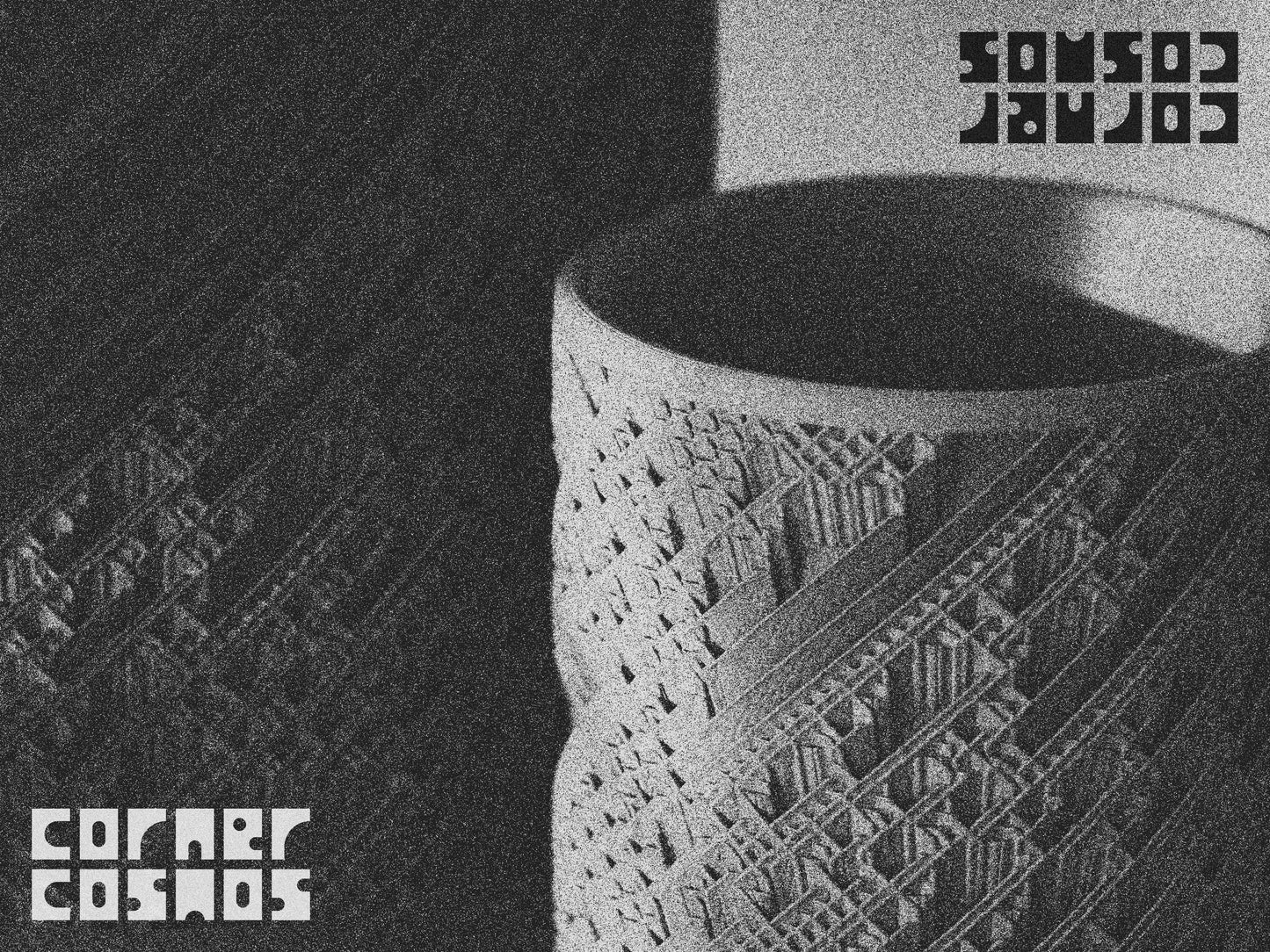 FRACTO Geometric Planter (4” & 7”) | 3D Printed Modern Pot with Drainage and Saucer | Minimalist Sculptural Indoor Plant Pot